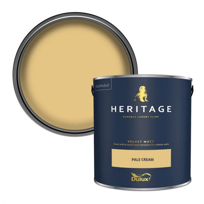Dulux Heritage Matt Emulsion - Pale Cream