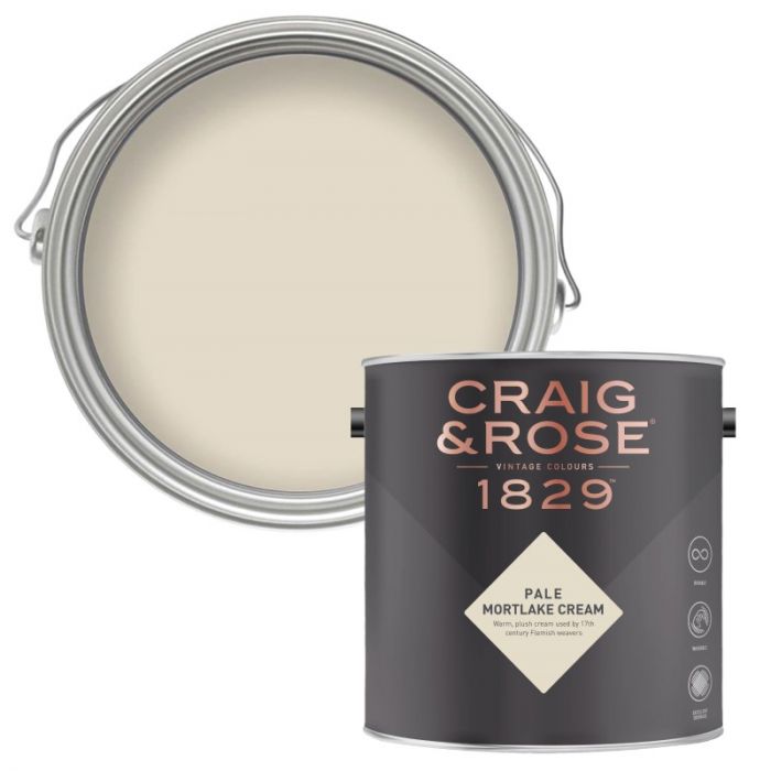 Craig & Rose 1829 Paint - Pale Mortlake Cream
