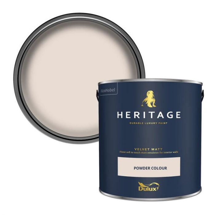 Dulux Heritage Matt Emulsion - Powder Colour