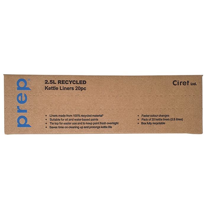 Prep Recycled Kettle Liners 2.5L - (Pack of 20)