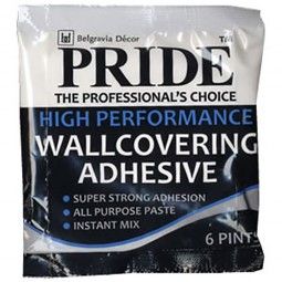 Pride All Purpose Wallpaper Adhesive 90g (6 Pint)