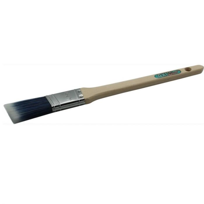 Axus Blue Pro Precision Angled Synthetic Brush 1