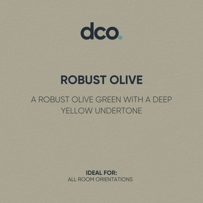 Dulux Hertiage Velvet Matt- Designer Colour Match Paint - Robust Olive - 5L