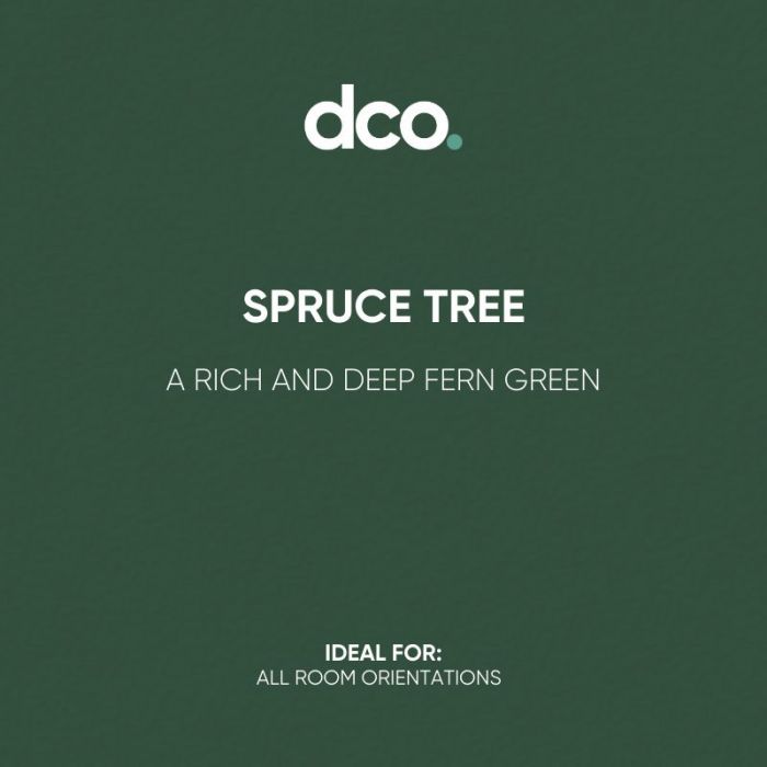 Dulux Trade Vinyl Matt Paint- Designer Colour Match Paint - Spruce Tree - 5L