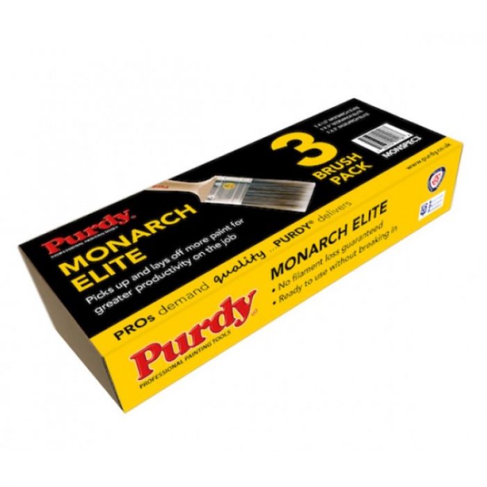 Purdy Monarch Elite Brush Set 3 Pack (MONSPEC3)