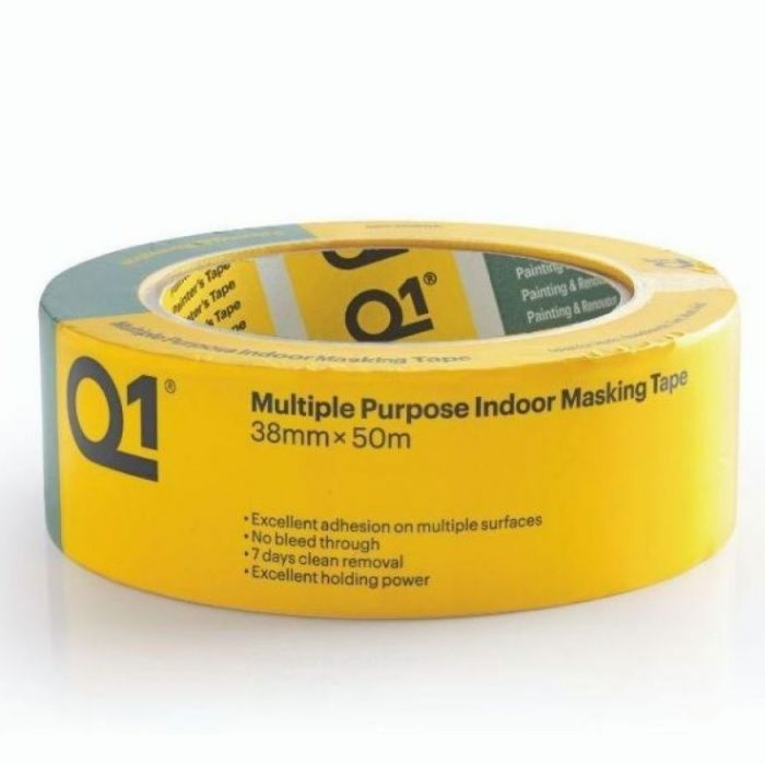 Q1® Multiple Purpose Indoor Masking Tape 1.5