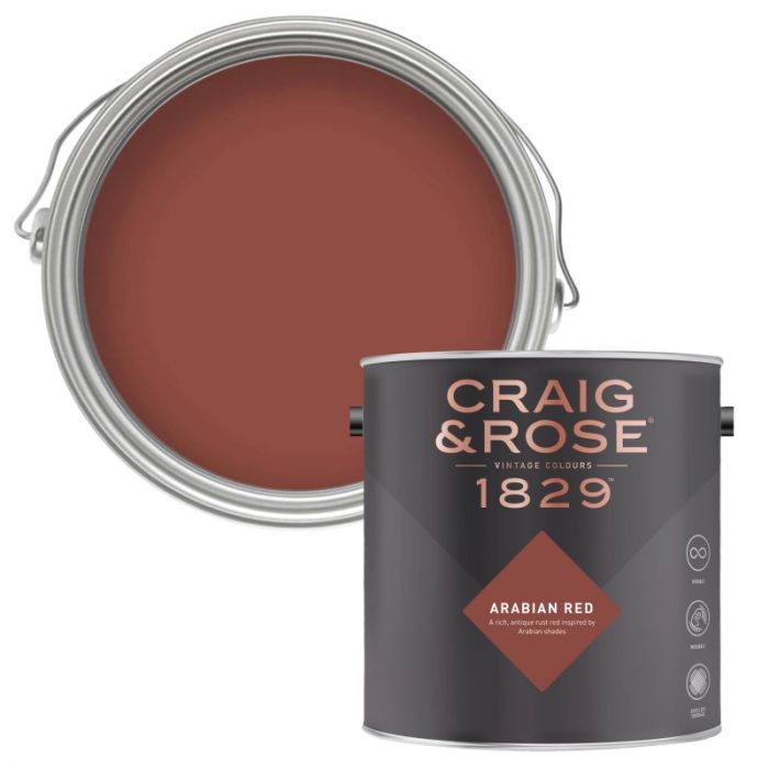Craig & Rose 1829 Paint - Arabian Red