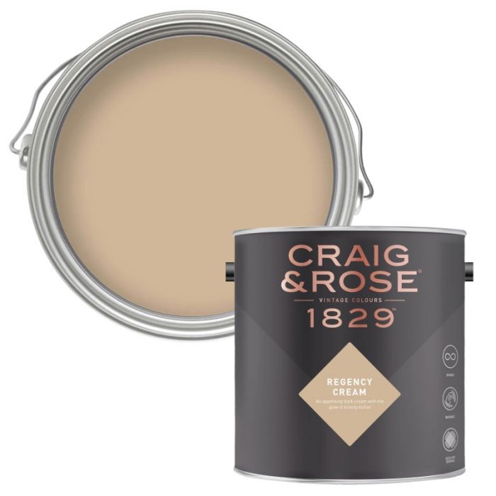 Craig & Rose 1829 Paint - Regency Cream