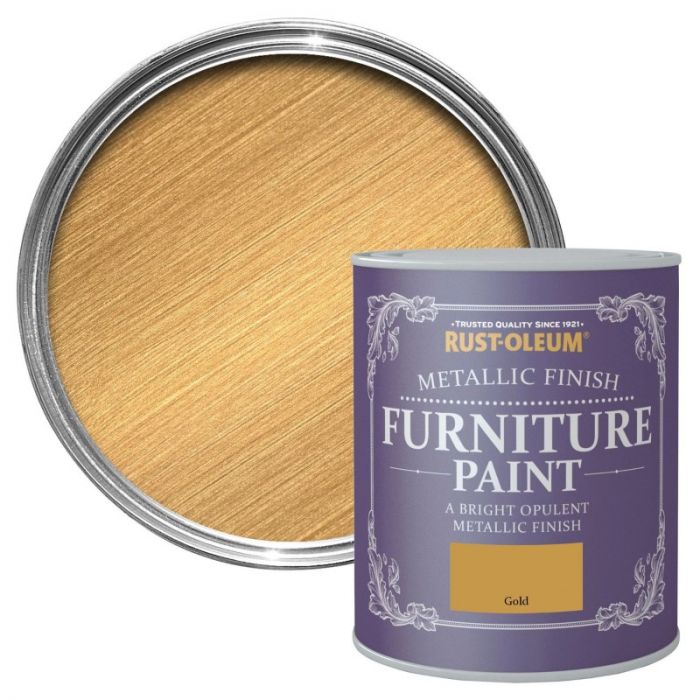 Rust-Oleum Metallic Finish Furniture Paint