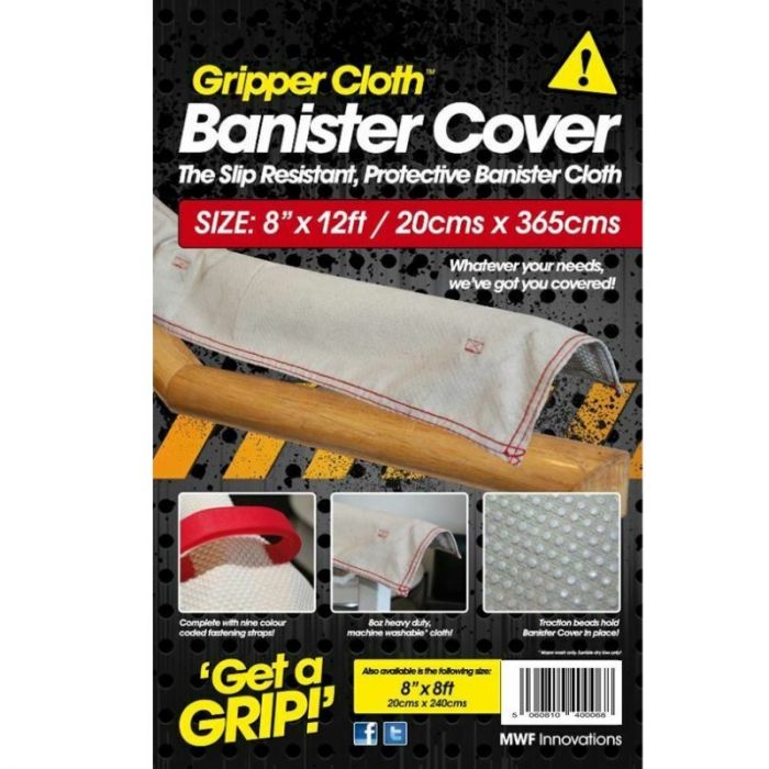 Gripper Cloth Slip Resistant Banister Cover