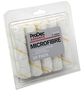 ProDec Microfibre Short Pile Mini Roller (10 Pack) ARRE022