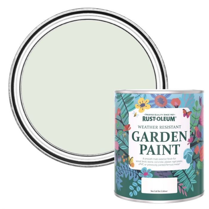 Rust-Oleum Chalky Finish Garden Paint - Sage Mist 750ml