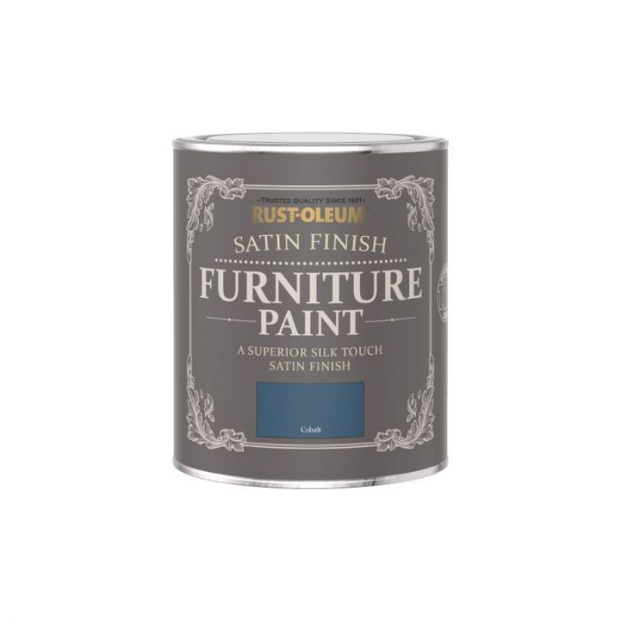 Rust-Oleum Satin Furniture Paint Cobalt 750ml