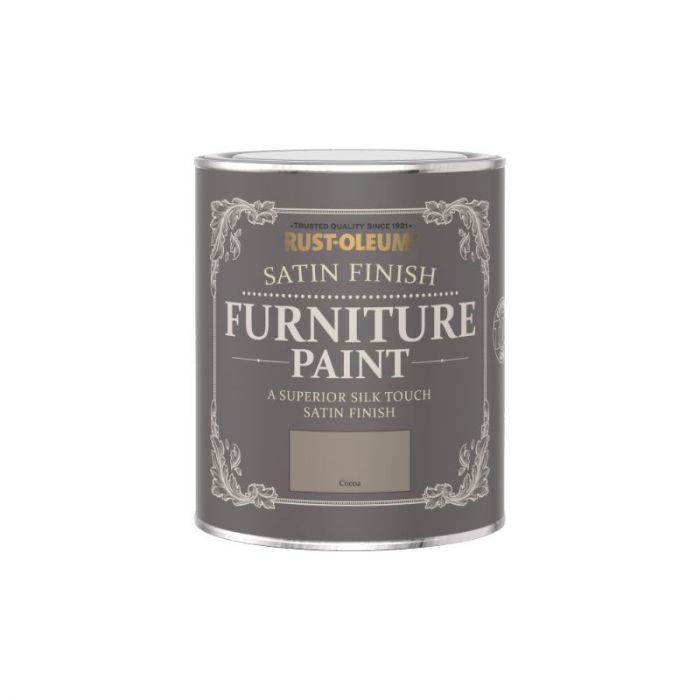 Rust-Oleum Satin Furniture Paint Cocoa 750ml