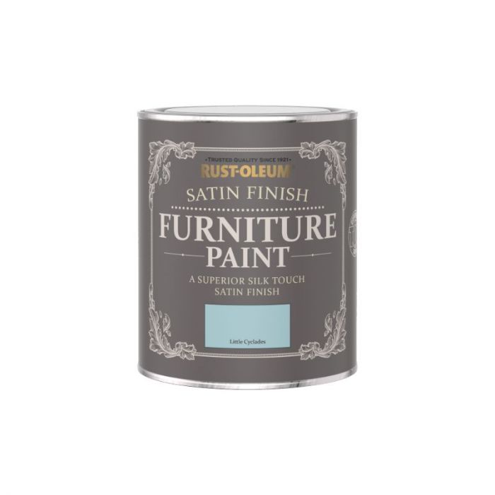 Rust-Oleum Satin Furniture Paint Little Cyclades 750ml