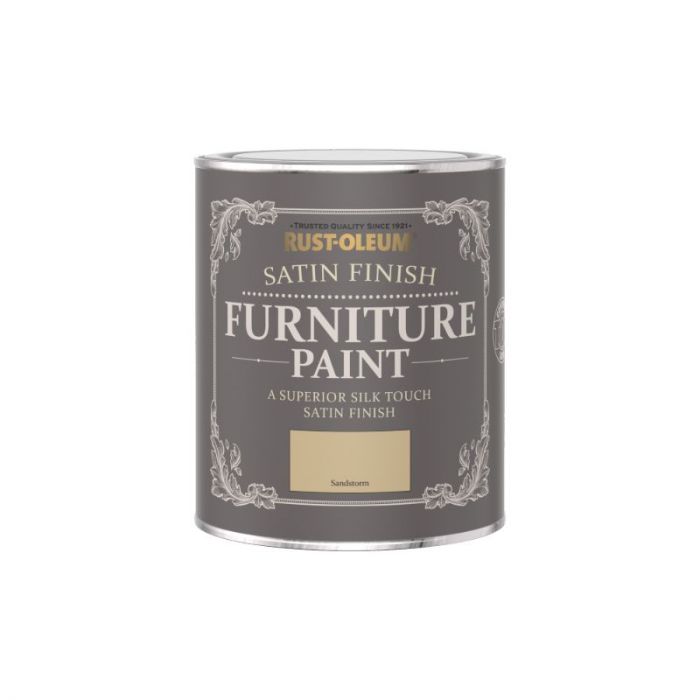 Rust-Oleum Satin Furniture Paint Sandstorm 750ml