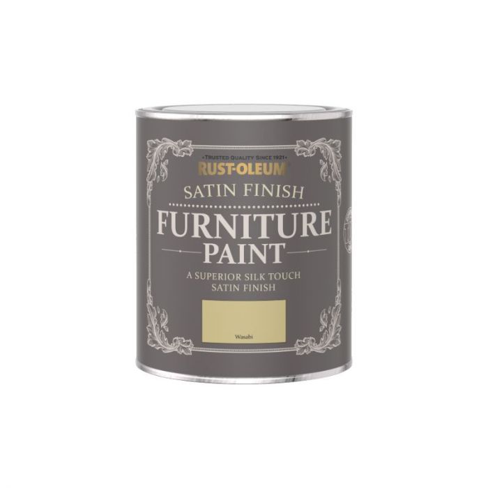 Rust-Oleum Satin Furniture Paint Wasabi 750ml