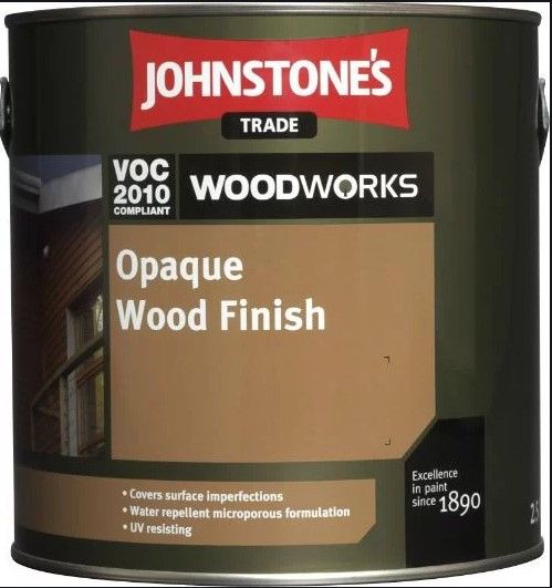 Johnstones Trade Opaque Wood Finish (Solvent-based)