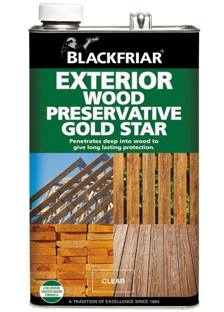 Blackfriar Wood Preservative Gold Star (Old Formula)