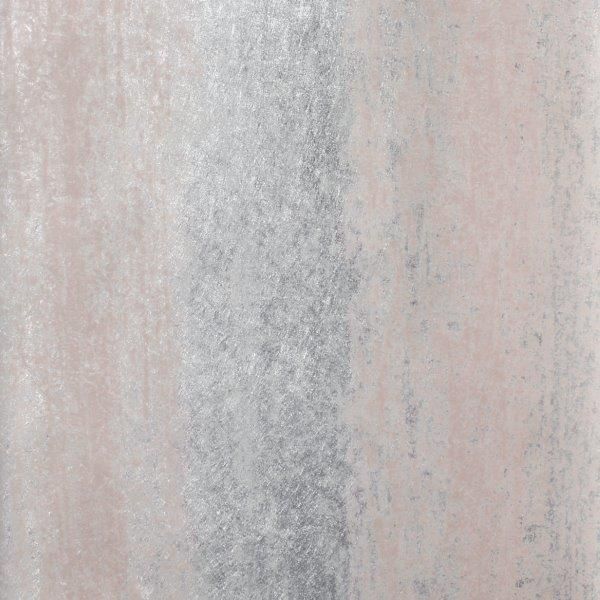 Sienna Ombre Metallic Stripe Wallpaper Blush Pink