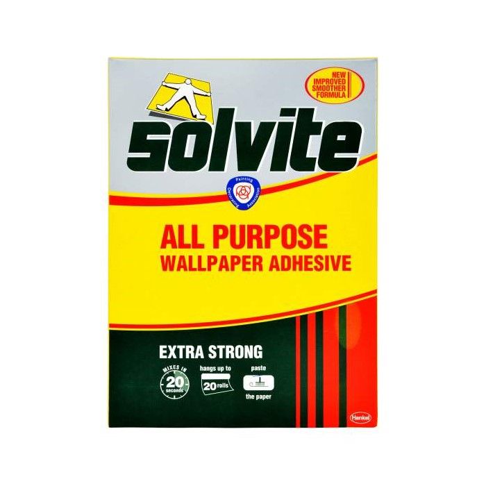 Solvite Extra Strong Wallpaper Adhesive Multi Pack (30 Roll Pack)