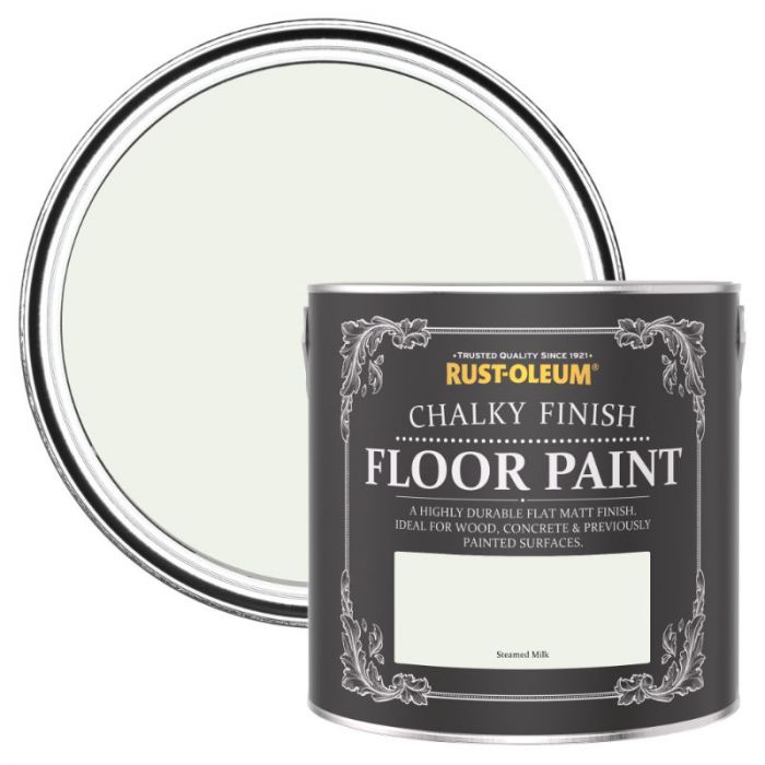 Rust-Oleum Chalky Finish Floor Paint Steamed Milk 2.5L
