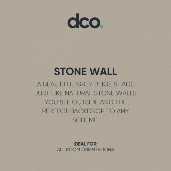 DCO Colour of the Year 2023 - Stone Wall