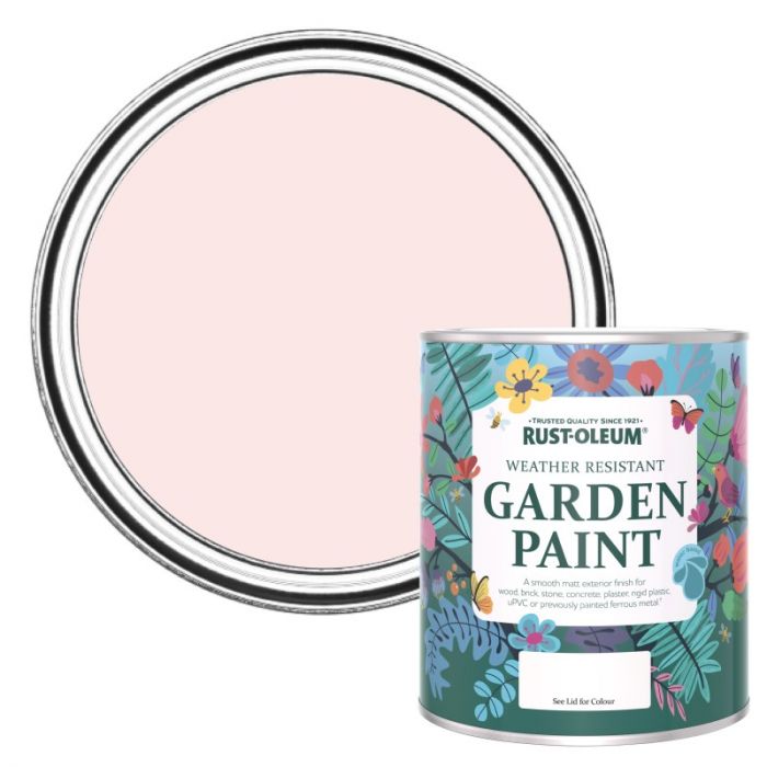 Rust-Oleum Chalky Finish Garden Paint - Strawberry Vanilla 750ml