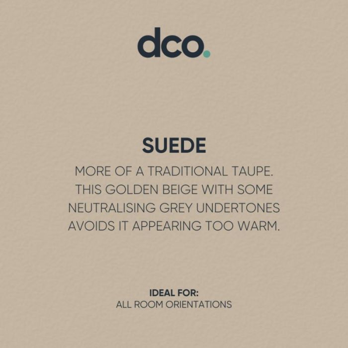 DCO Colour of the Year 2023 - Suede