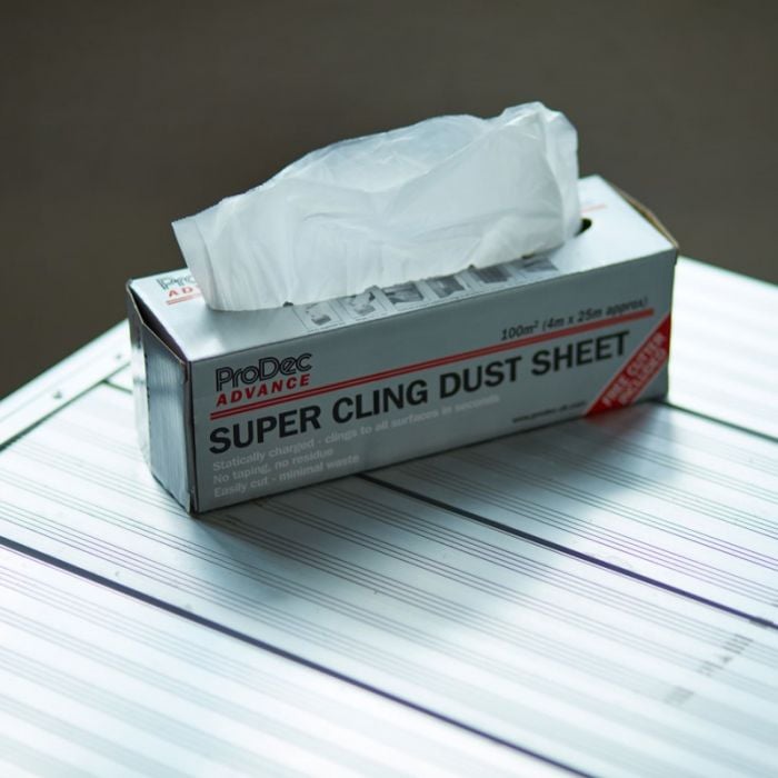 ProDec Supercling Dust Sheet 100sq/m