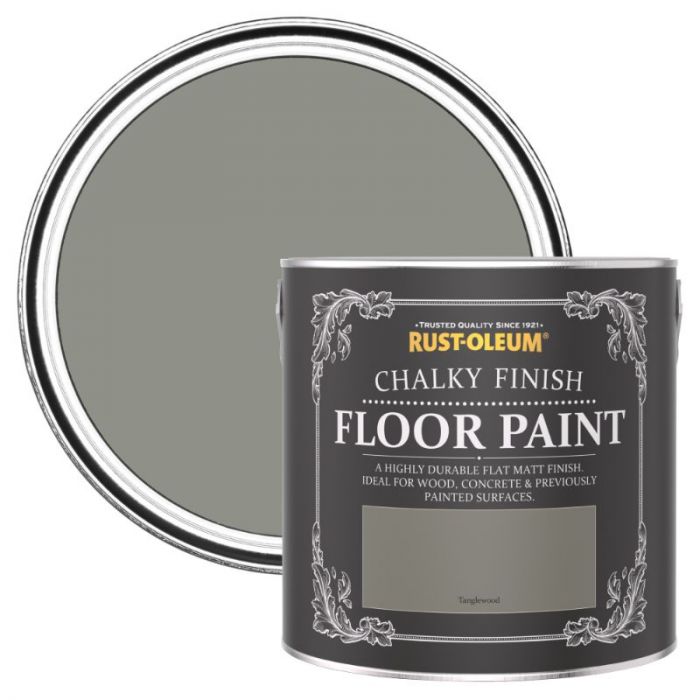 Rust-Oleum Chalky Finish Floor Paint Tanglewood 2.5L
