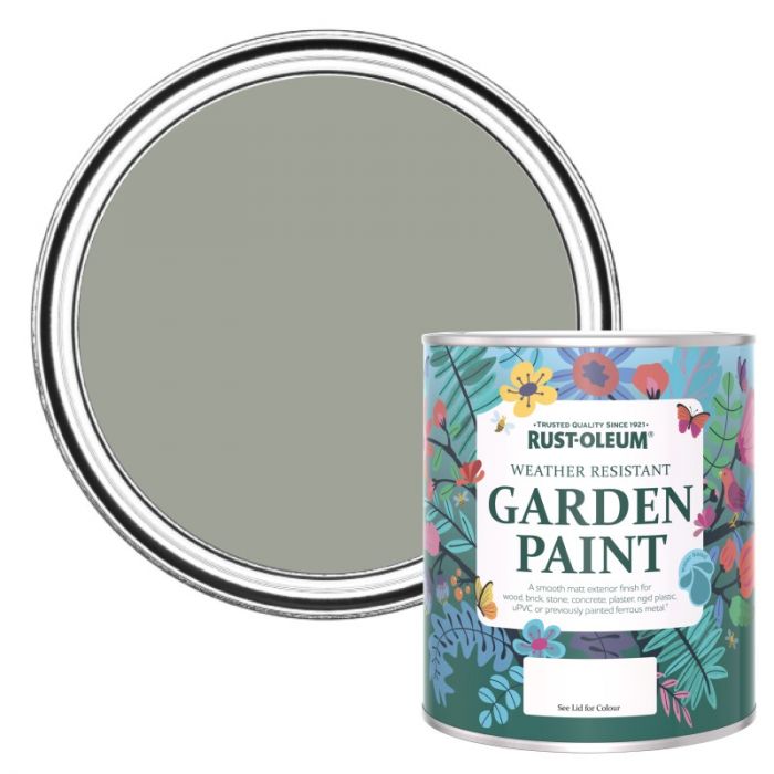 Rust-Oleum Chalky Finish Garden Paint - Tea Leaf 750ml