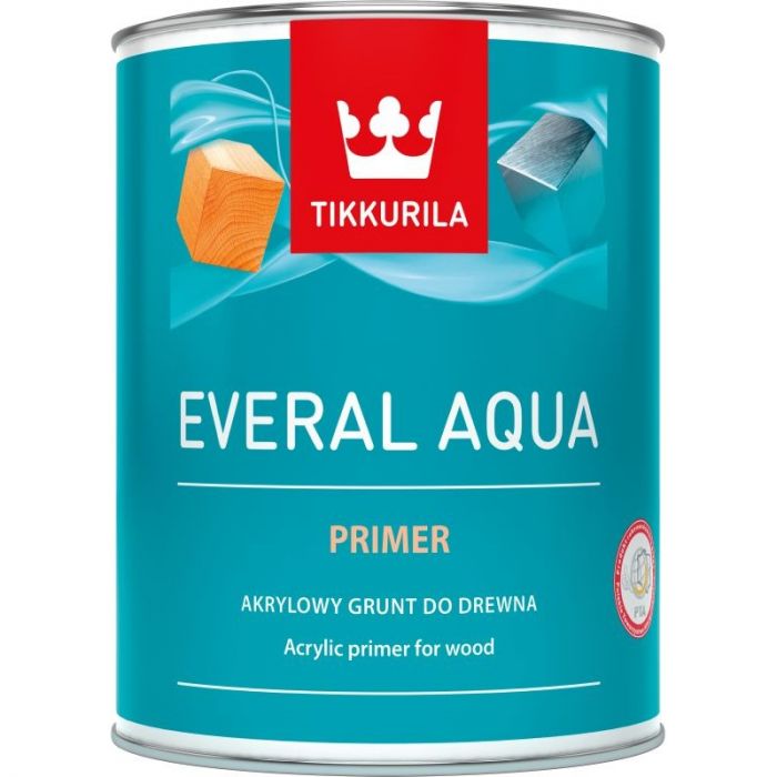 Tikkurila Everal Aqua Wood & Metal Primer - Colour Match
