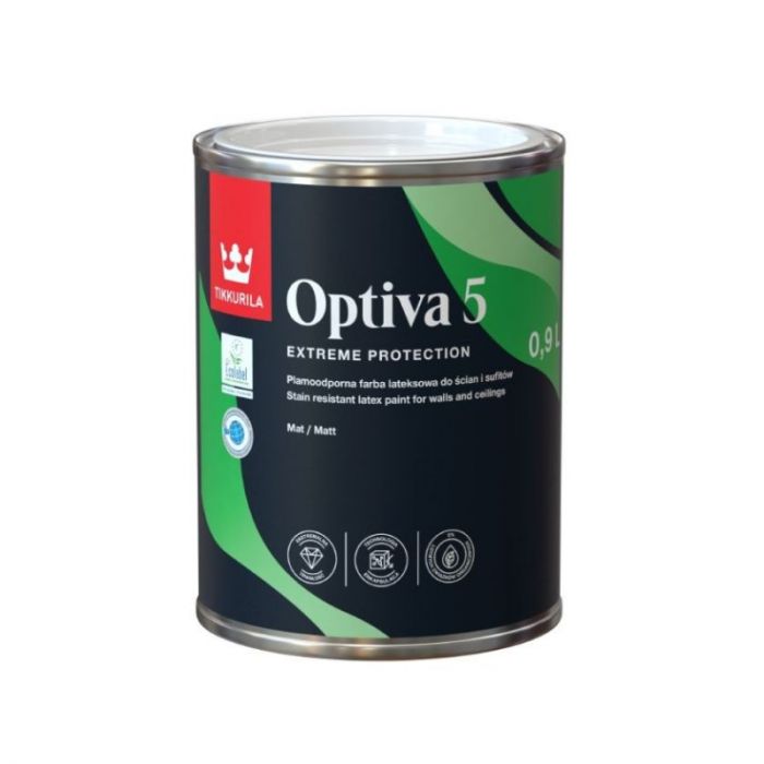 Tikkurila Optiva 5 Matt - Designer Colour Match Paint - Plum Brandy 3L