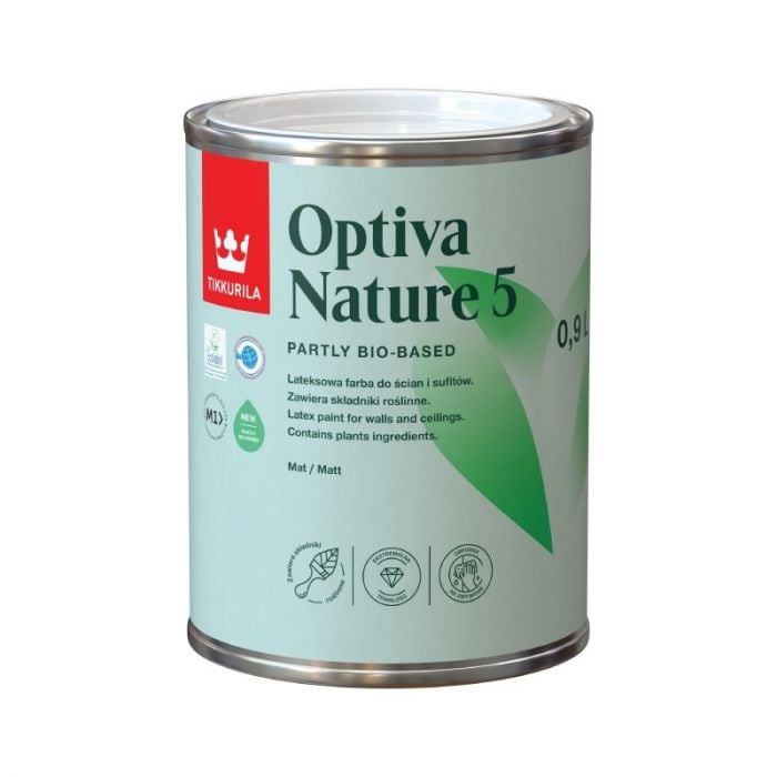 Tikkurila Optiva Nature Matt 5 for Walls and Ceilings - Colour Match