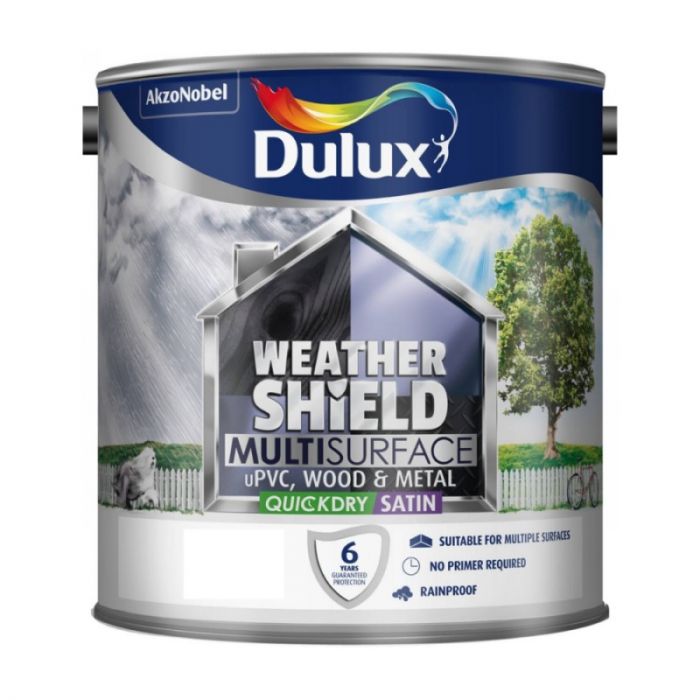 Dulux Weathershield Quick Dry Exterior Wood & Metal Paint