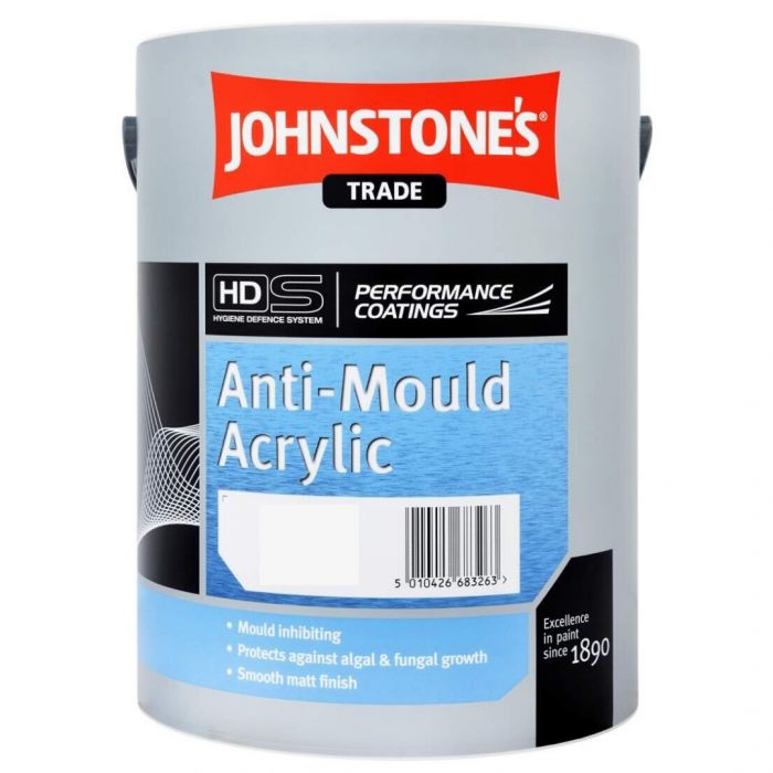 Johnstones Trade Anti-Mould Acrylic Paint