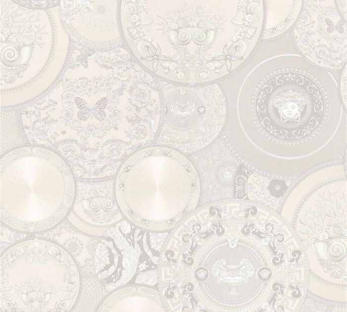 Versace Decorative Plates White
