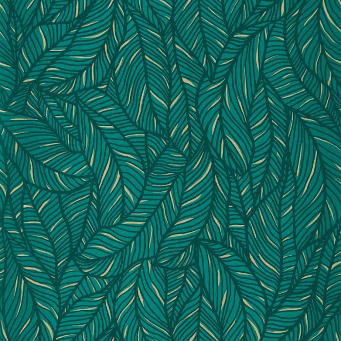 Clarke & Clarke Selva Wallpaper - Emerald