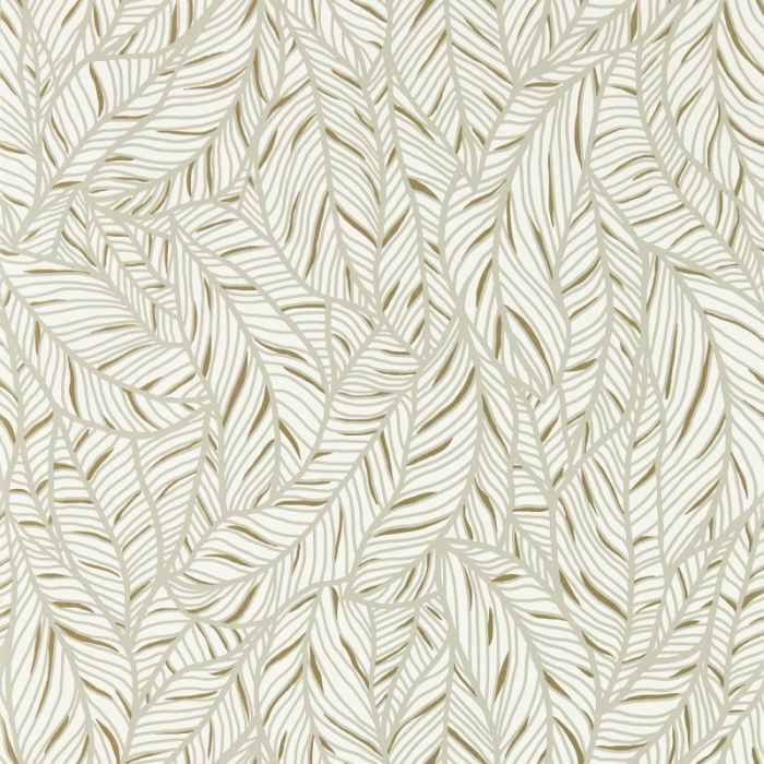 Clarke & Clarke Selva Wallpaper - Linen/ Champagne