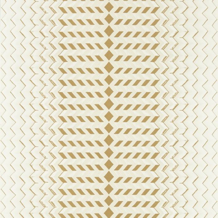 Clarke & Clarke Fragment Wallpaper- Natural/Gold