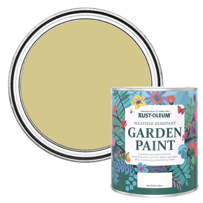 Rust-Oleum Chalky Finish Garden Paint - Wasabi 750ml