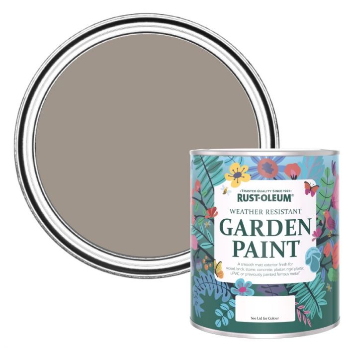 Rust-Oleum Chalky Finish Garden Paint - Whipped Truffle 750ml