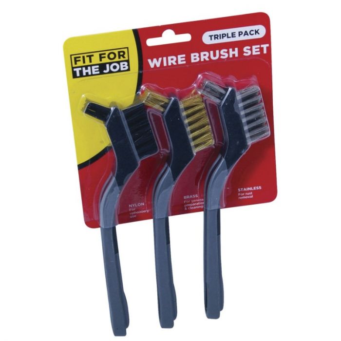 Wire Brush Set (3 Pack)
