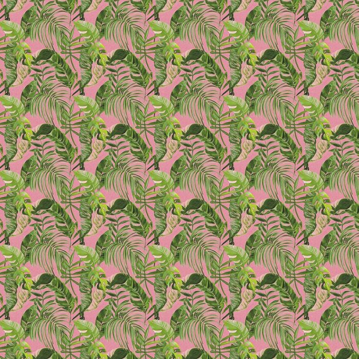Ohpopsi Palmera Wallpaper Fuchsia 