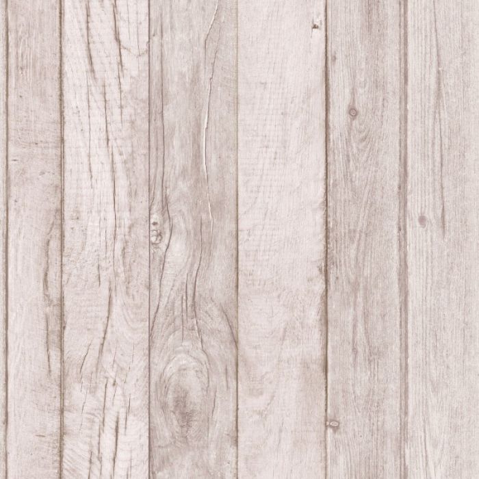 Wood Panelling Effect Wallpaper Taupe