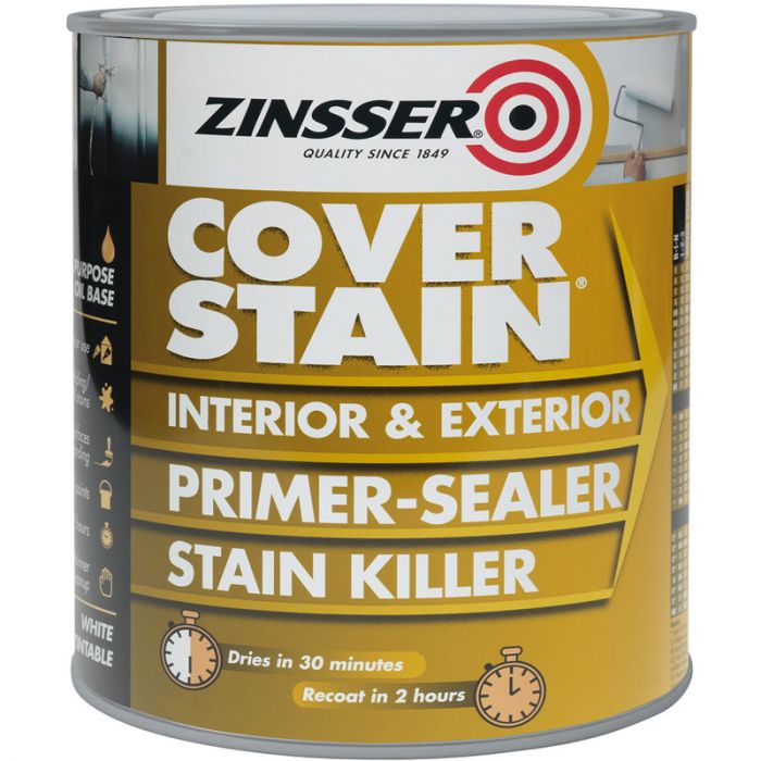 Zinsser Cover Stain Primer - Colour Match - Deep Colours