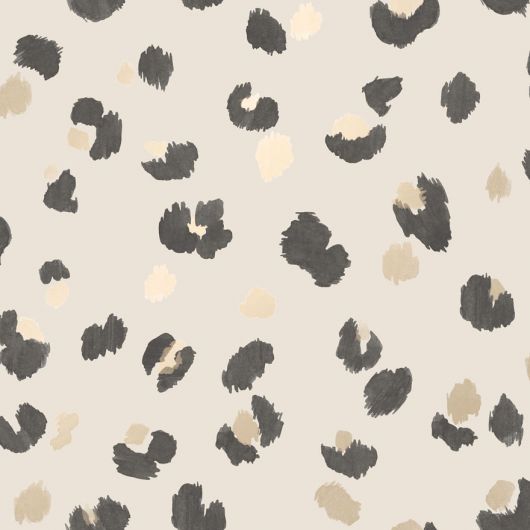 Amur Leopard Wallpaper Cream | Designer Wallpaper | Decorating Centre Online