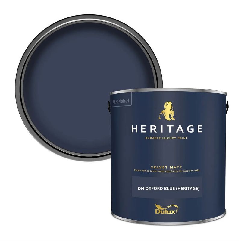 Dulux Heritage Matt Emulsion - DH Oxford Blue