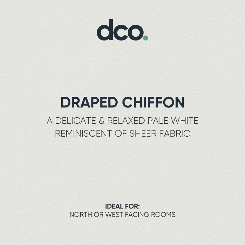 Draped Chiffon - DCO Off Whites Collection